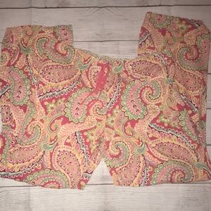Vera Bradley retired pattern pants